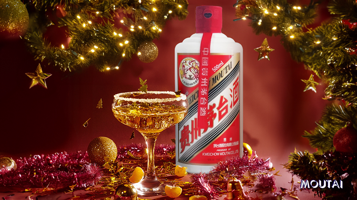 I don’t need a lot to celebrate #Christmas, all I need is a glass of #Moutai cocktail and you. 🥰🥂
#China #MoreSensation