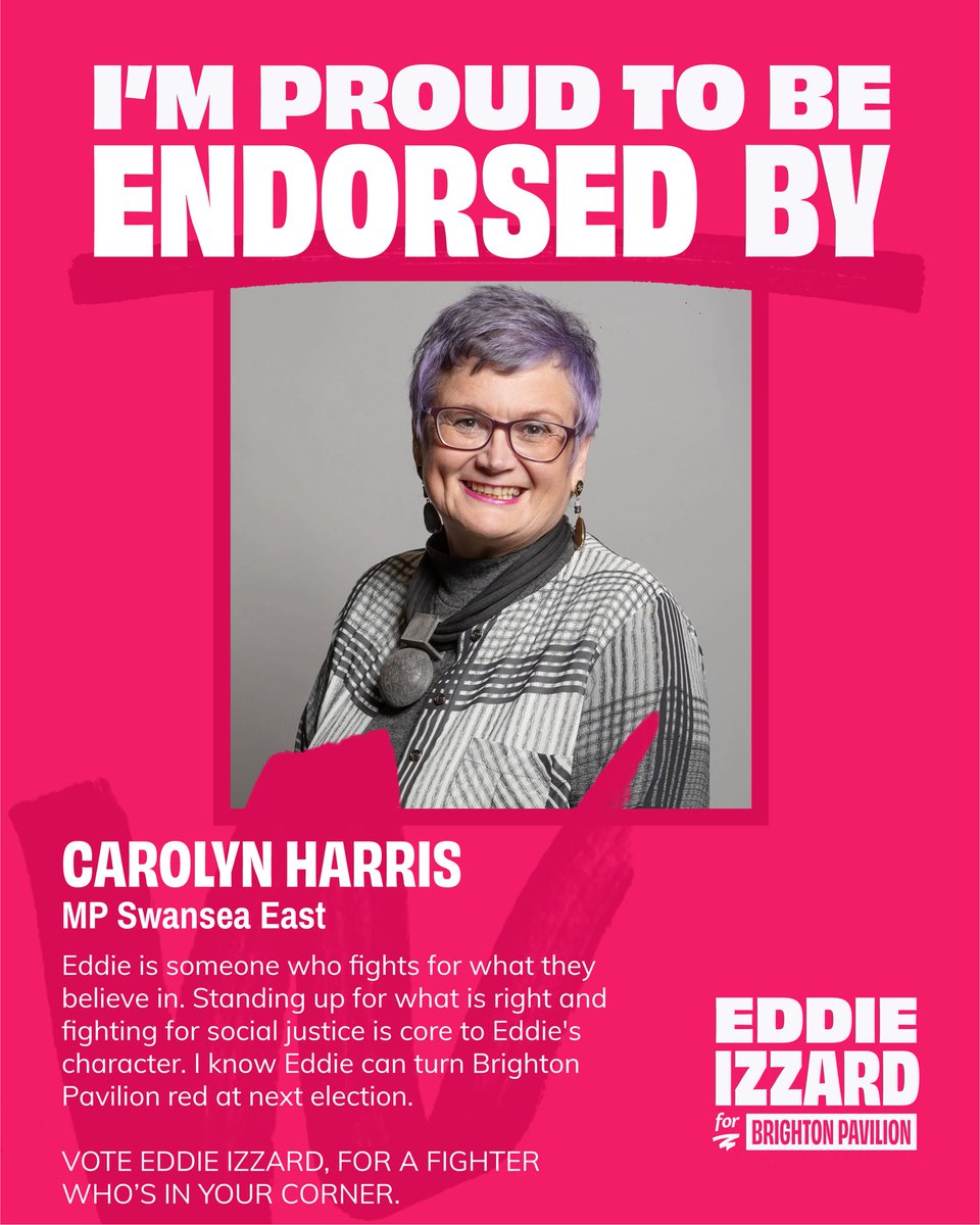 Thank you, Carolyn. I know what fierce campaigner you are in parliament and I hope I get the chance to join you in fighting for #Brighton Pavilion in the Commons.