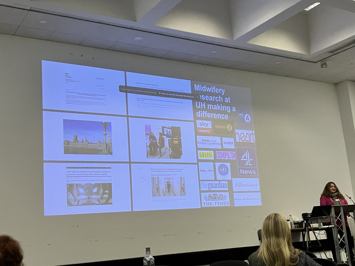 #UHCACHELaunch
Launch of New Research Centre 
Centre for Clinical, Health and Care Research 
<a href="/ESRC/">Economic and Social Research Council</a> #midwives
#co-production with lived experience team 
Lost Mothers Project  
<a href="/midwifeteacher/">Dr Laura Abbott</a> 
Impactful research, <a href="/guardian/">The Guardian</a> <a href="/Independent/">The Independent</a> <a href="/Channel4News/">Channel 4 News</a> 
<a href="/UniofHerts/">University of Hertfordshire</a> 
<a href="/UHertsResearch/">Herts Research</a>