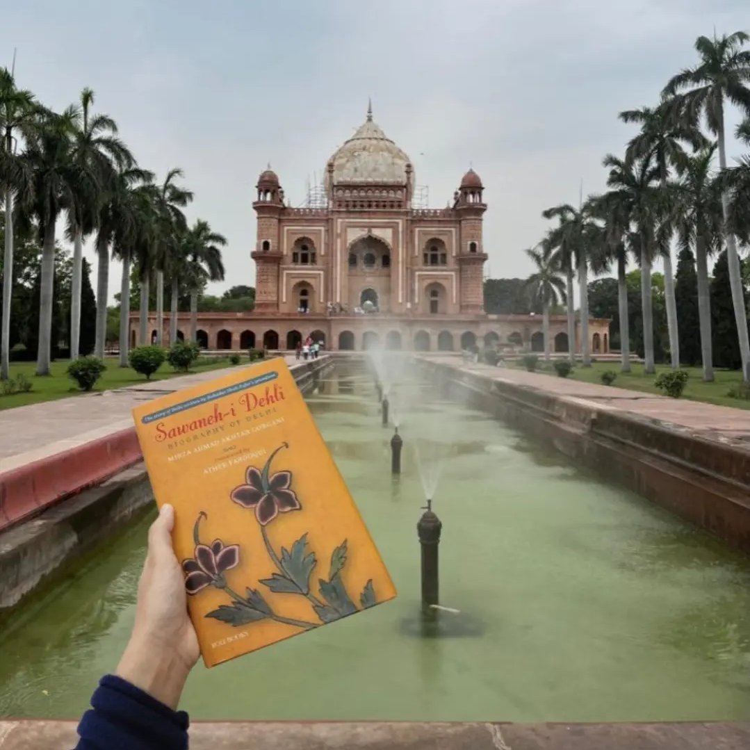 This book contains the biography of #Delhi as written by the grandson of Bahadur Shah Zafar. I love how personalized the history in this book feels, it's like listening to a story — while the facts are essential here, the experiences of the narrator are as enriching. <a href="/RoliBooks/">ROLI</a>