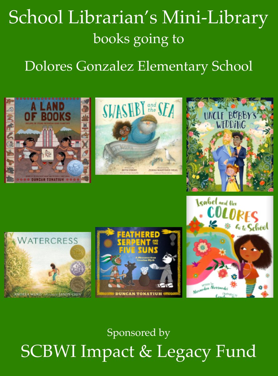 More fabulous books for the Dolores Gonzalez Elementary School courtesy of the SCHOOL LIBRARIAN'S MINI-LIBRARY GRANTS #LibraryTwitter #LibrariansOfTwitter #Disability #BodyPositivity #MentalHealth #SocioEconomics #Religions #BIPOC #Latinx #AAPI #Native #Indigenous #LGBTQIA