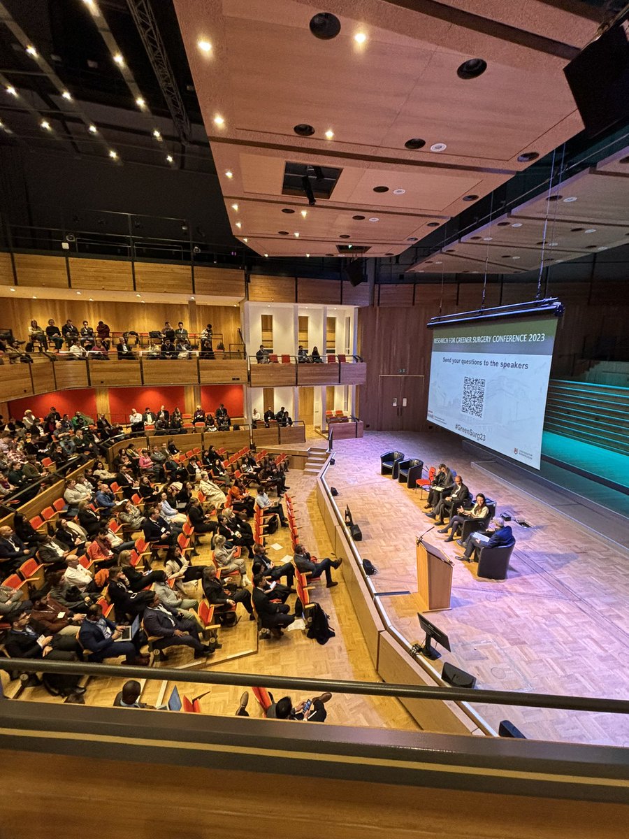 At the greener surgery conference 23 #greensurg23

Thought provoking meeting with some strong messages about climate change and what we can do as surgeons to make an impact