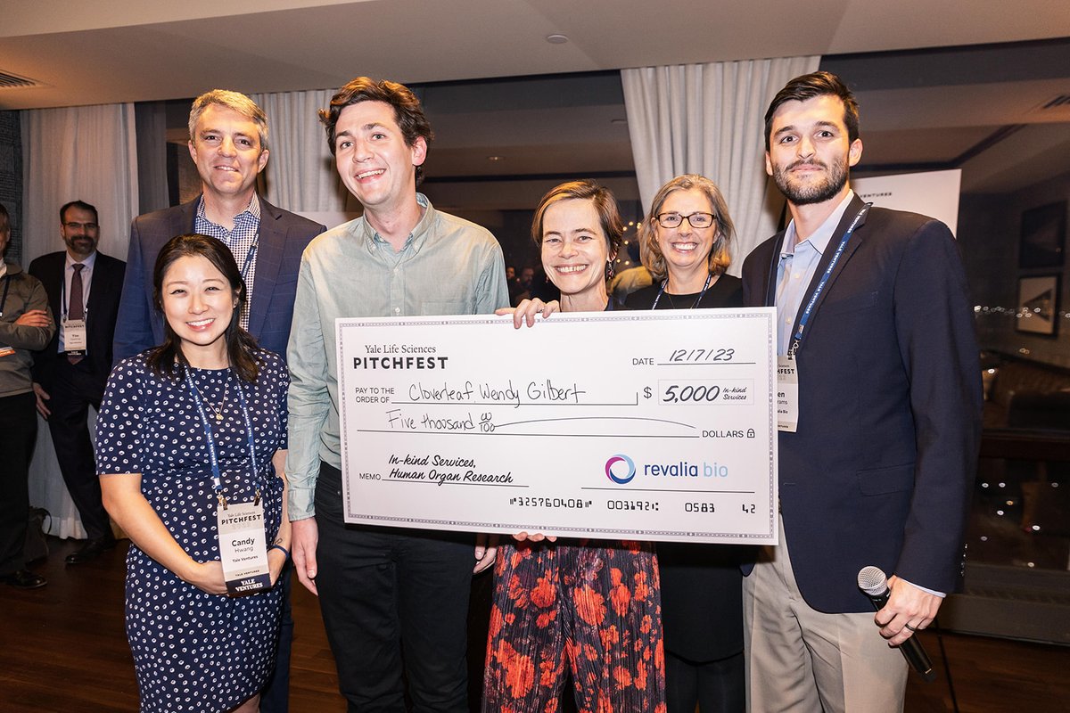 REVALIA BIO “HUMAN ORGAN RESEARCH” AWARD: 2023 <a href="/Yale/">Yale University</a> Life Science Pitchfest

Wendy V. Gilbert (<a href="/WendyGScientist/">Wendy Gilbert</a>), PhD, Professor of Molecular Biophysics and Biochemistry

Project: Developing therapeutic tRNAs to revolutionize cancer therapy