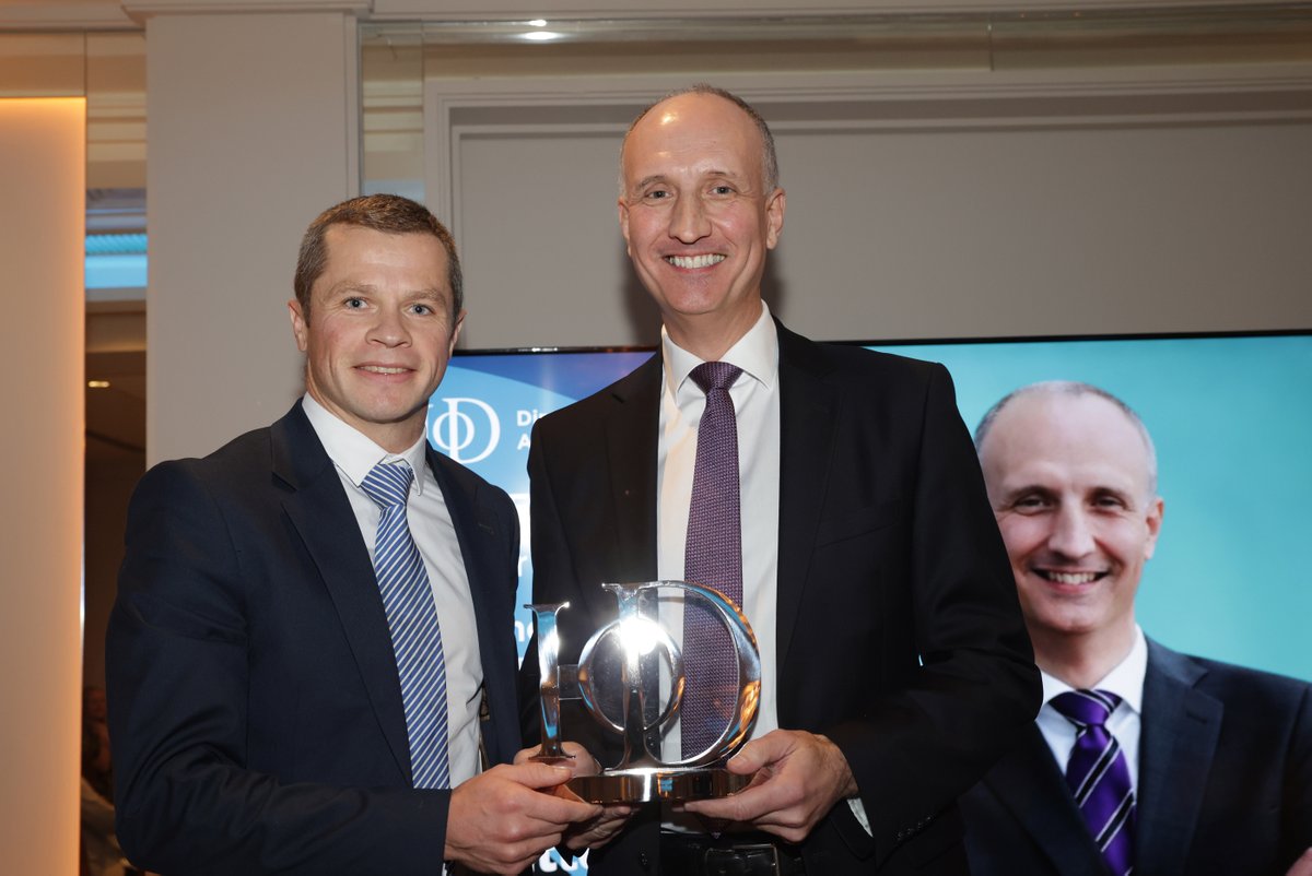 DeloitteNI's tweet photo. @DeloitteNI Director @CraigHarrisonNI is delighted to present Ian Sheppard with the @IODNI Director of the Year Award, Non-Executive Director Category. Huge congratulations to Ian and to all those who were shortlisted! 👏 #DOTYA23 #DeloitteNI https://t.co/updGSa8JtH