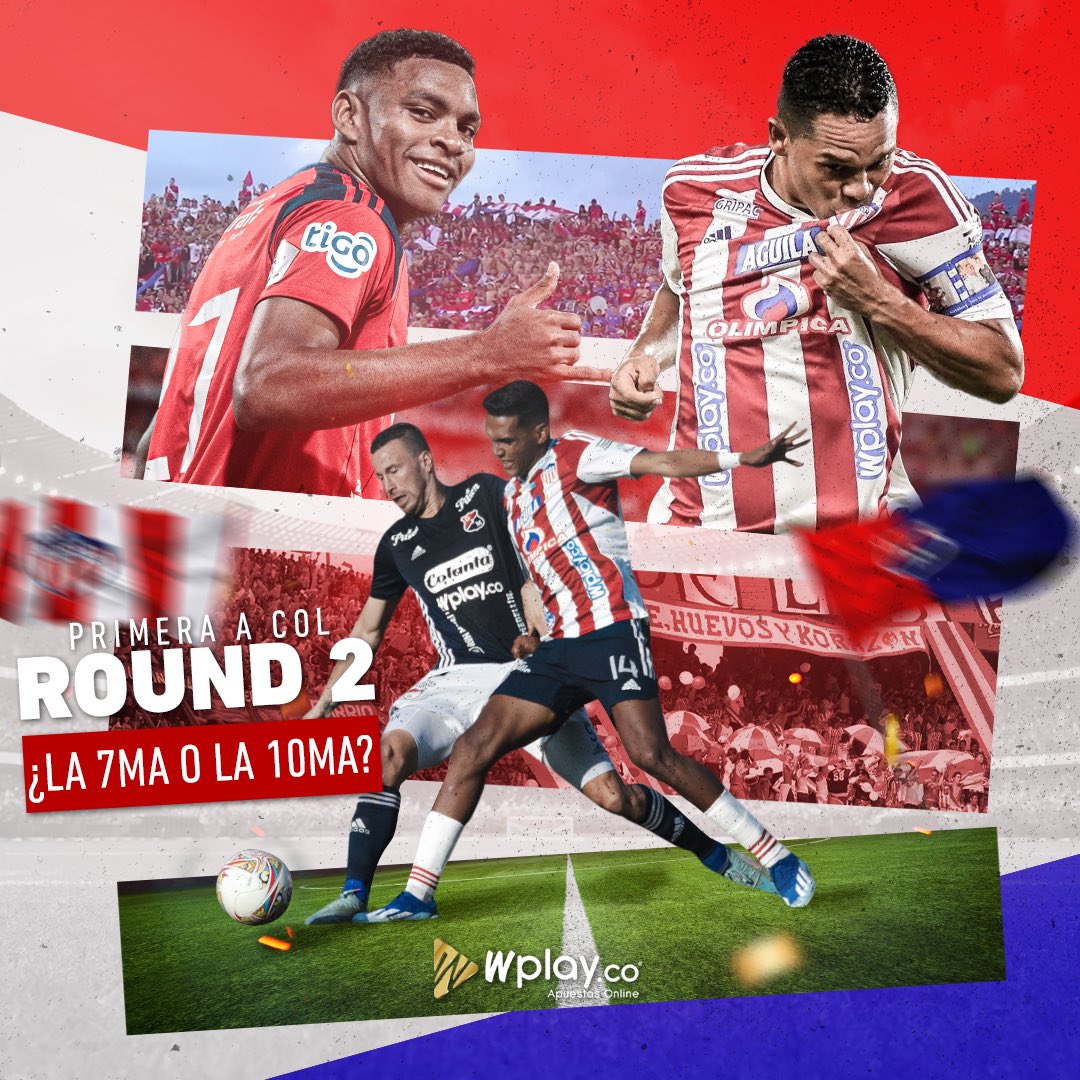 WplayColombia's tweet photo. Llegó el día de conocer al nuevo campeón de la #PrimeraACol 🇨🇴 y dos grandes van en busca de su nueva estrella ⭐️ ¿Cuál llegará, la séptima o la décima? 👀 👇 https://t.co/YHiNV6YgZC