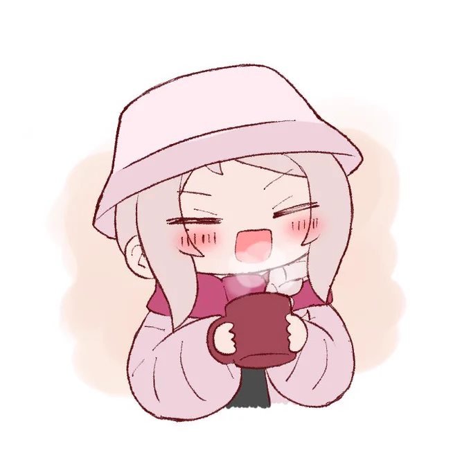 外でもぽかぽかかわいい 