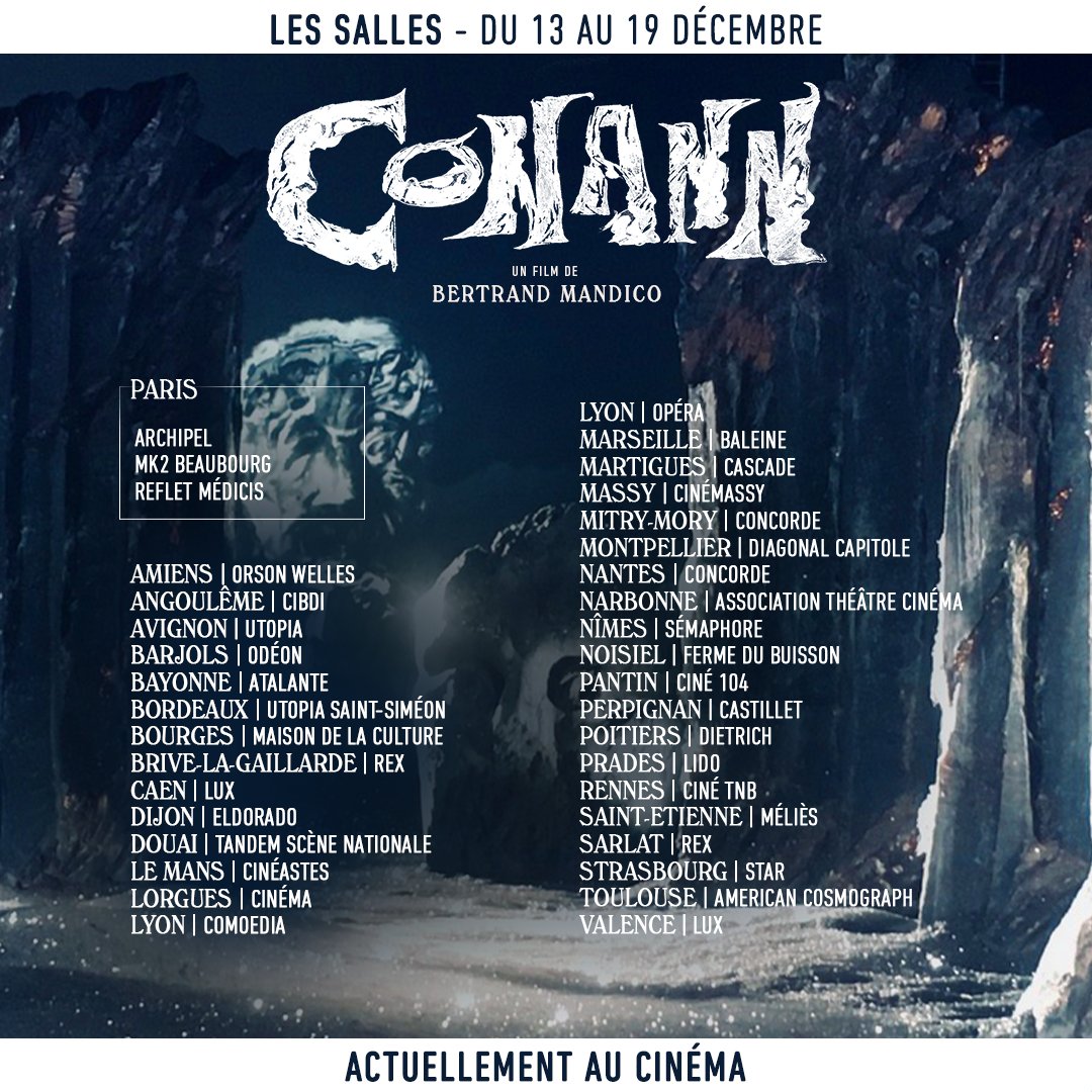 UFODISTRIBUTION's tweet photo. Tu deviendras la plus barbare des barbares... 🩸

#CONANN, un film de Bertrand Mandico - ACTUELLEMENT AU CINÉMA ⚔✨

Réservez votre séance par ici : 👉https://t.co/xza9EPZ2tS https://t.co/DPzhzVkFAG