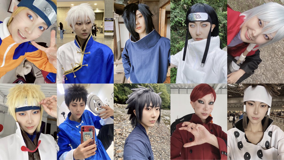 mokumoku_mk's tweet photo. #コスプレ総決算2023
実はまだコス納めはしてないけどまとめちゃった🙇🏻‍♂️🙇🏻‍♂️全23キャラ…NARUTOだけで10キャラ…ようやったなぁ…遊んでくれた皆様ありがとうございました❣️来年はスローペースでまったり活動していきたい🍥🍥 https://t.co/Vpj4jrkUPL