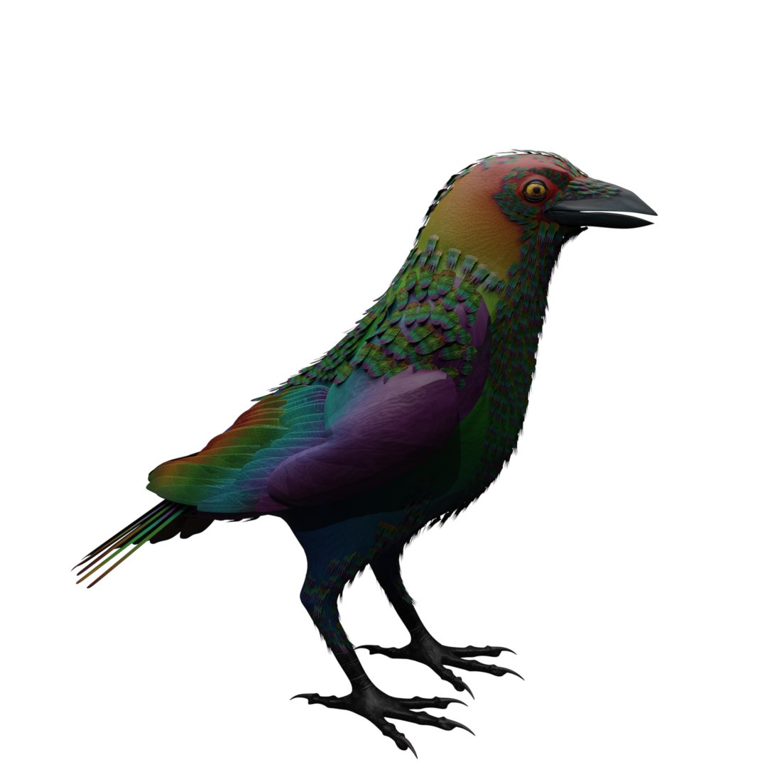 crow with knife tweet media