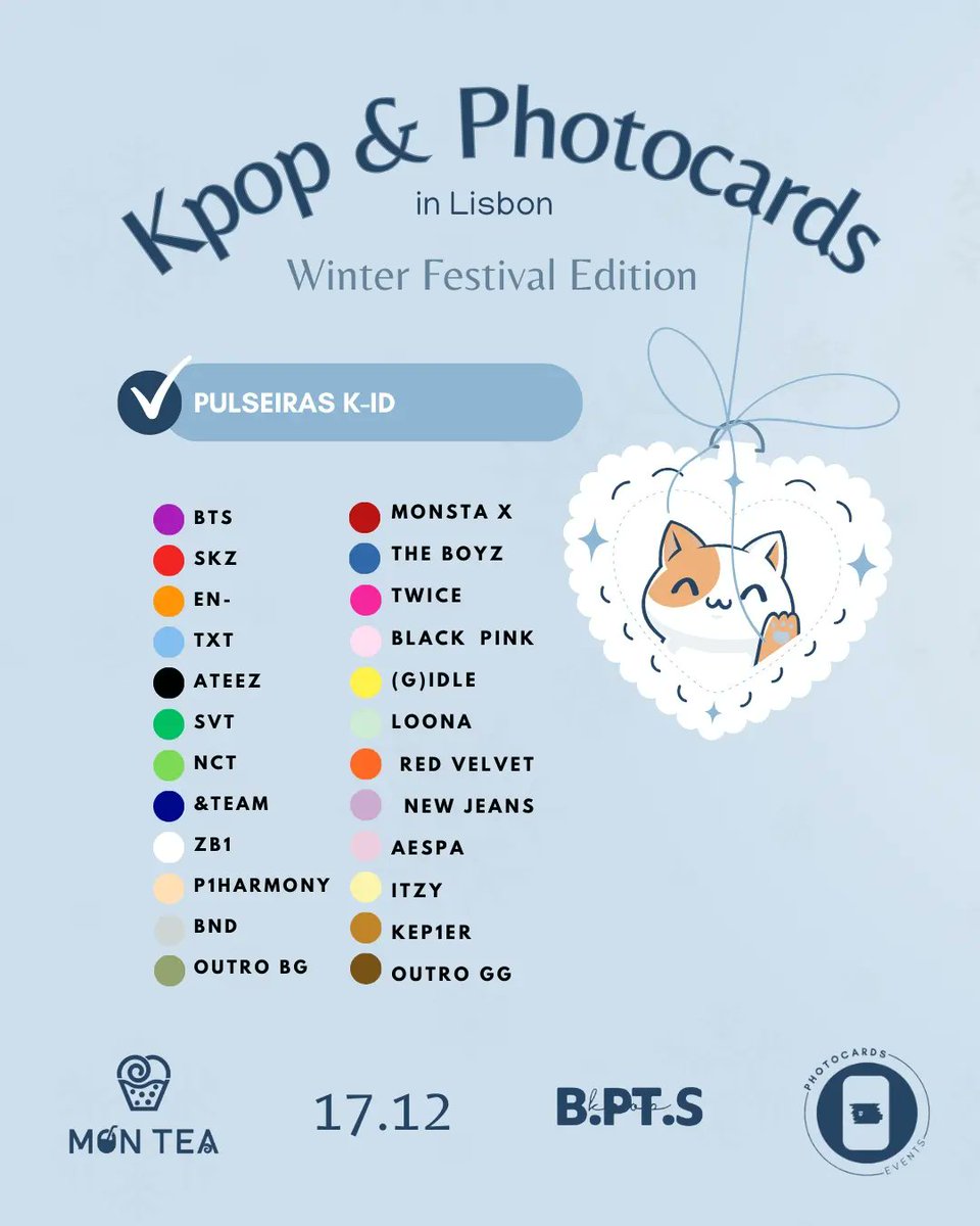 BPTStore's tweet photo. Toda a info sobre o formato do evento e o que podes esperar está aqui! Ideal para collectors e kpopers em geral! Esperamos por ti naquele que será o nosso último evento de 2023 🫶🏼 #bts #txt #StrayKids #seventeen #twice #enhypen #blackpink #ateez #redvelvet #leeserafim #newjeans https://t.co/BmVI4SVpt9