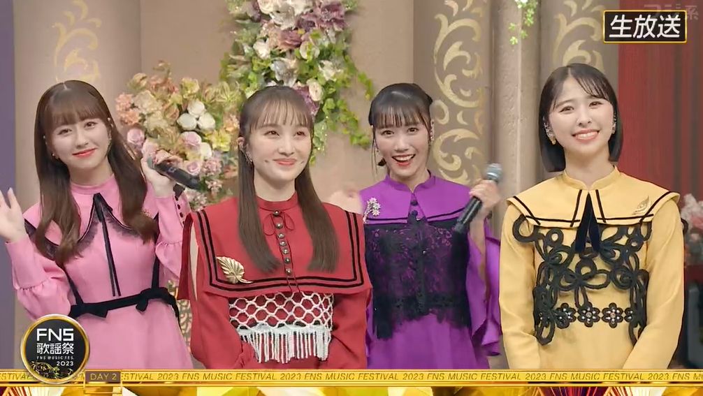 tyamo0604's tweet image. 誓い未来最高です‼
やっぱり黄色の子が可愛いですね💛
#FNS歌謡祭第二夜 
#ももクロ