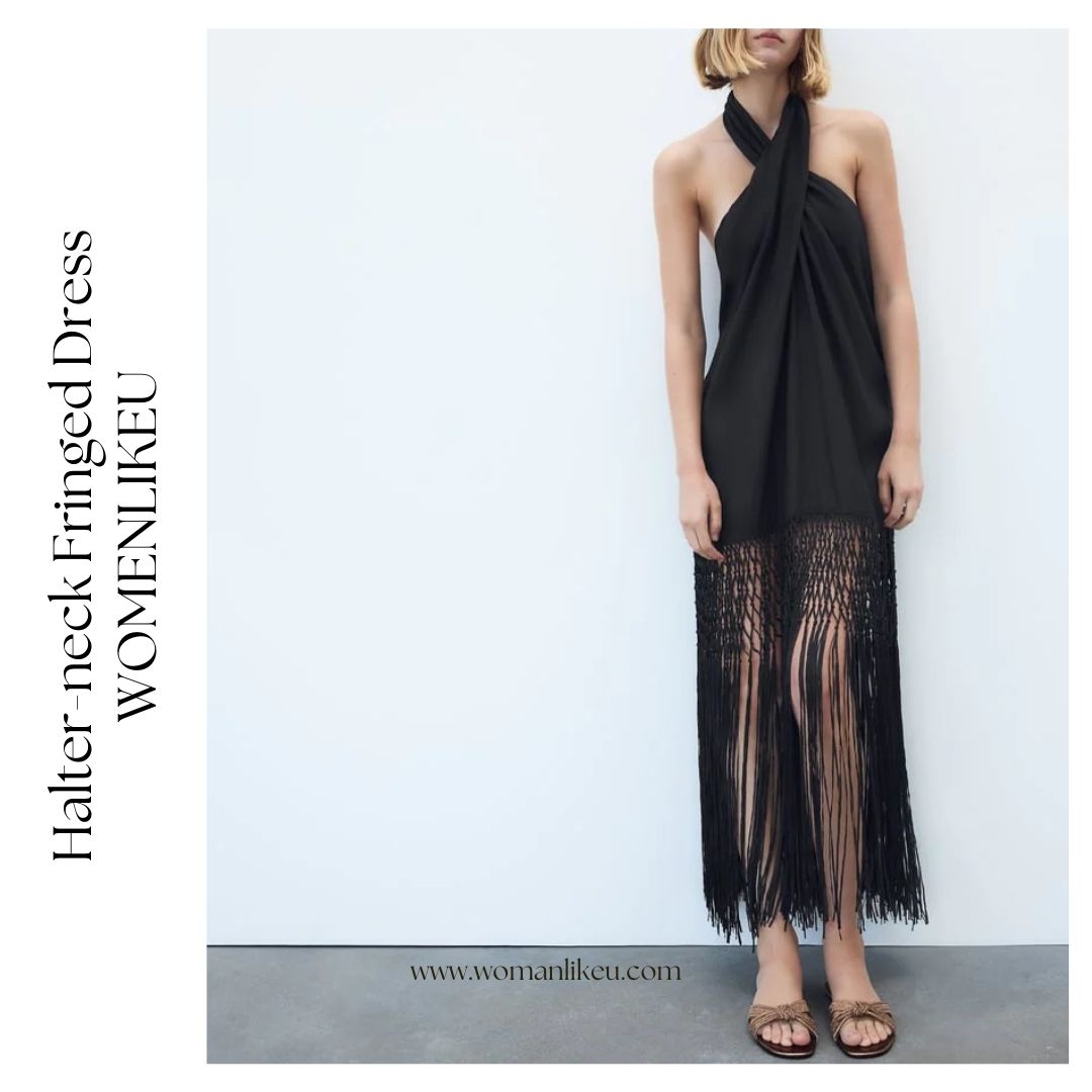 Elevate your style with our exquisite black fringed dress #blackdress #lbd #fashion #vacationwear #wlu #womanlikeu
Shop here: womanlikeu.com/products/black…