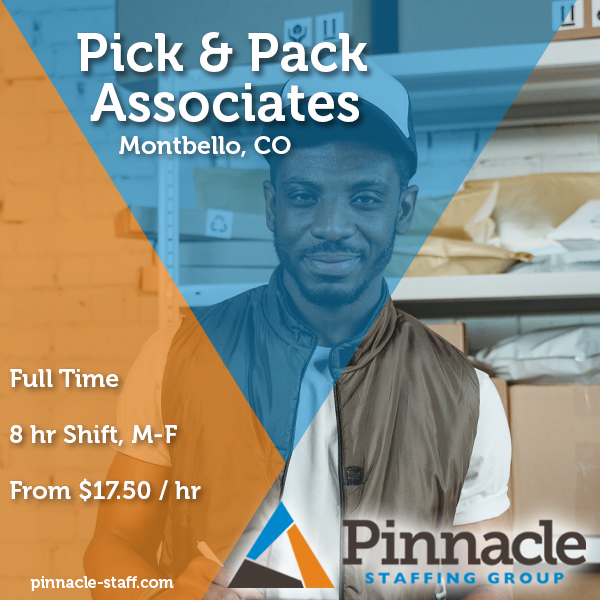 We're searching for Pick & Pack Associates in a shipping dept.  Apply today!

indeed.com/job/pick-and-p…

#denverjobs #warehousejobs #shippingjobs #pickpackjobs #applynow #nowhiring