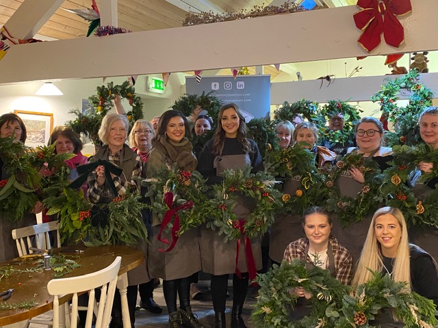 Hannah & Emma of Memory Makers were delighted to use The Ballance House Conference & Events centre for a festive Xmas Wreath making workshop. memorymakersni.com Providers of quality cookery & craft classes the Memory Makers team is the latest client using our venue.