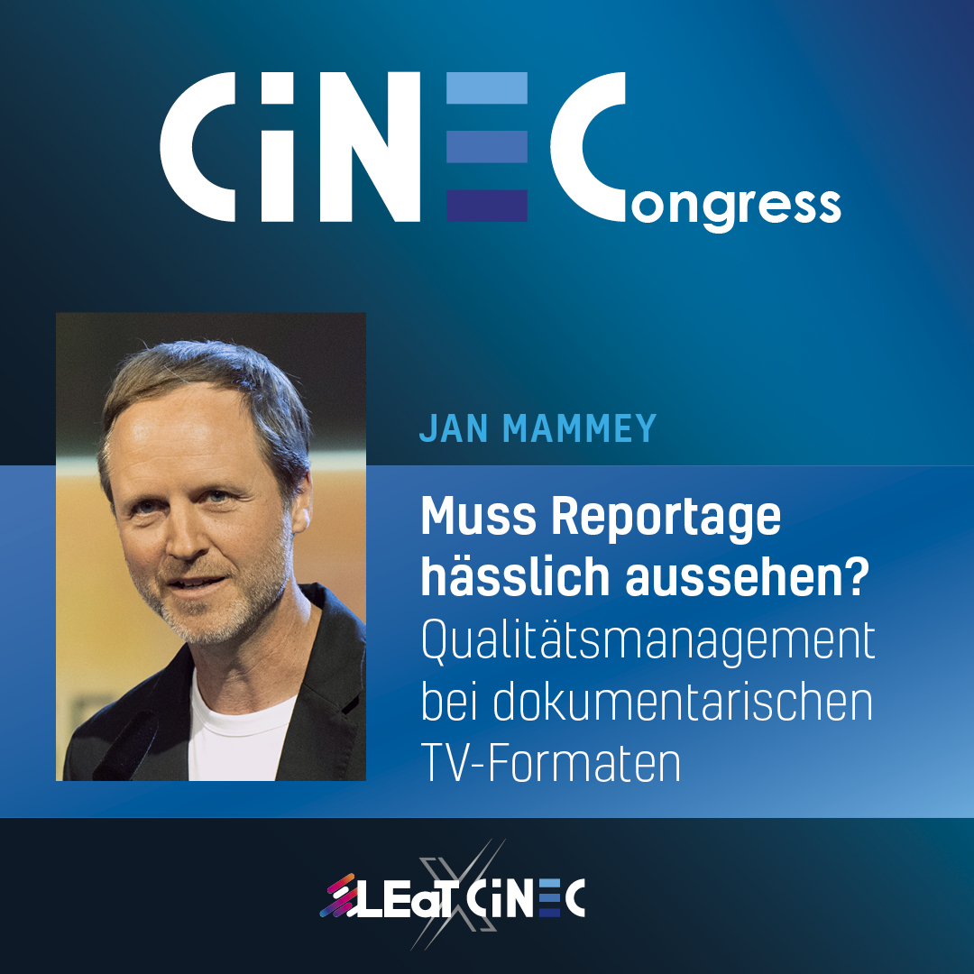 👀 #SneakPreview: Muss denn Reportage wirklich hässlich sein? Jan Mammey zeigt auf dem #CiNECongress24 der #LEaTXCiNEC, dass das nicht sein muss! 🎪cinec.de/cinecongress24/
Jetzt anmelden und nicht verpassen! #speakerupdate #BehindTheScenes #AllEyesOnNetworking #filmmaking