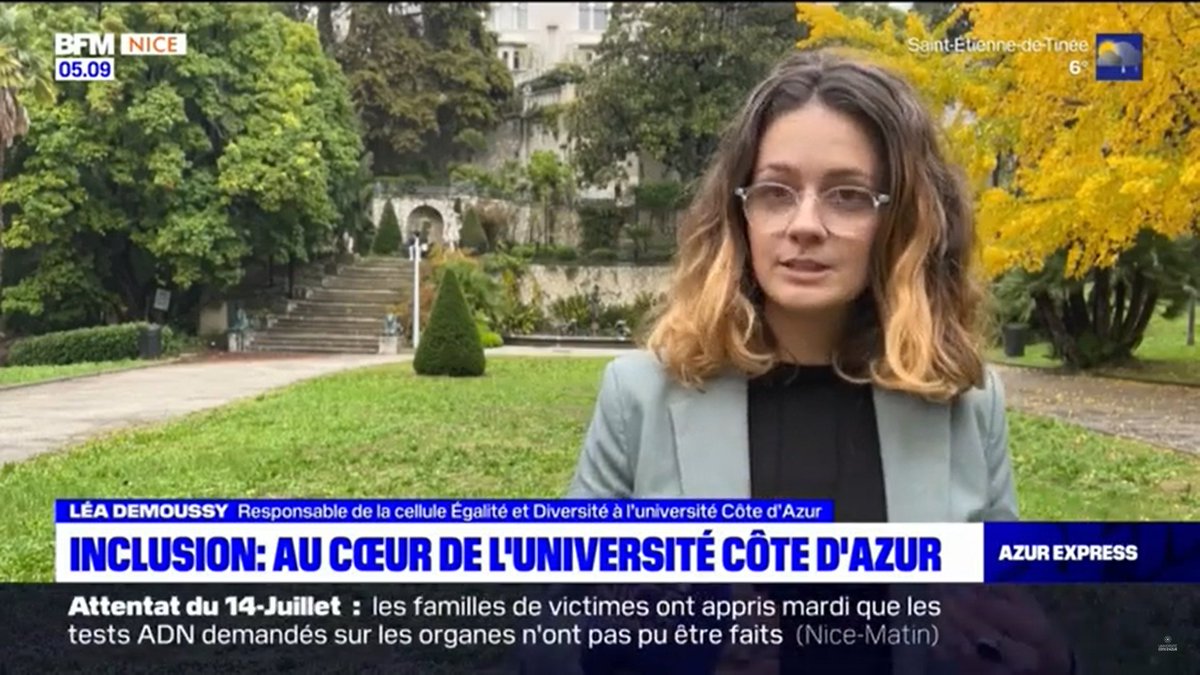 📺 (Re)découvrez l'émission spéciale sur 'Inclusion à @Univ_CotedAzur  diffusée sur @BFMCotedazur dans le programme Les Entreprenariales 2023 @UPE_06 à Nice. 1️⃣ bit.ly/3RFTFKb 2️⃣ bit.ly/3Nl2fwb 3️⃣bit.ly/48cZe9t 4️⃣ bit.ly/3RGZ4l2