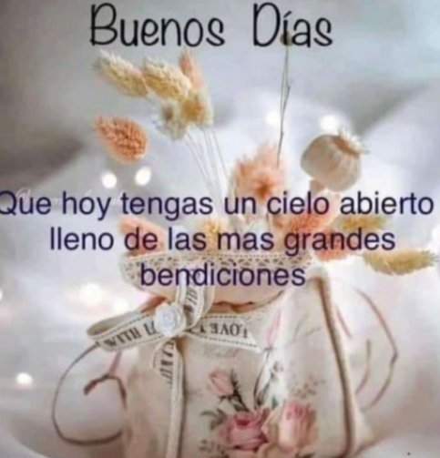 Buenos días!!🤗💕🌼🌷