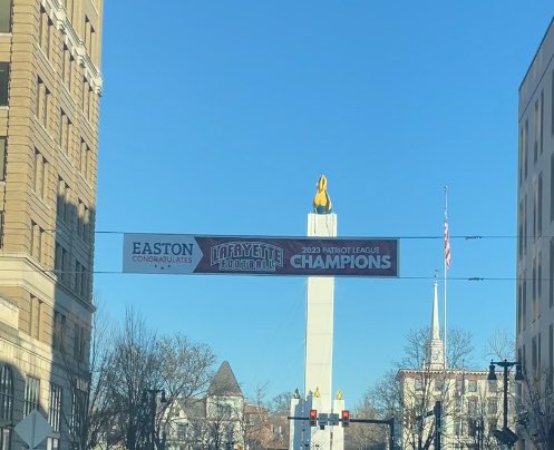 Great day to be a Leopard! 🐆🐆🏈🏈 <a href="/cityofeastonpa/">City of Easton PA</a>