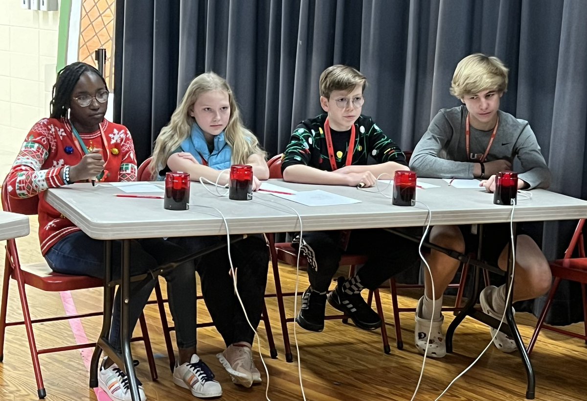 Our 8th graders have had an amazing time participating in Quiz Bowl. We’re grateful to our PTA and parent volunteers for your support to facilitate Quiz Bowl for our students! We’re now in the finals for the Champion! Let’s go! #SmartKids #RAMStrong