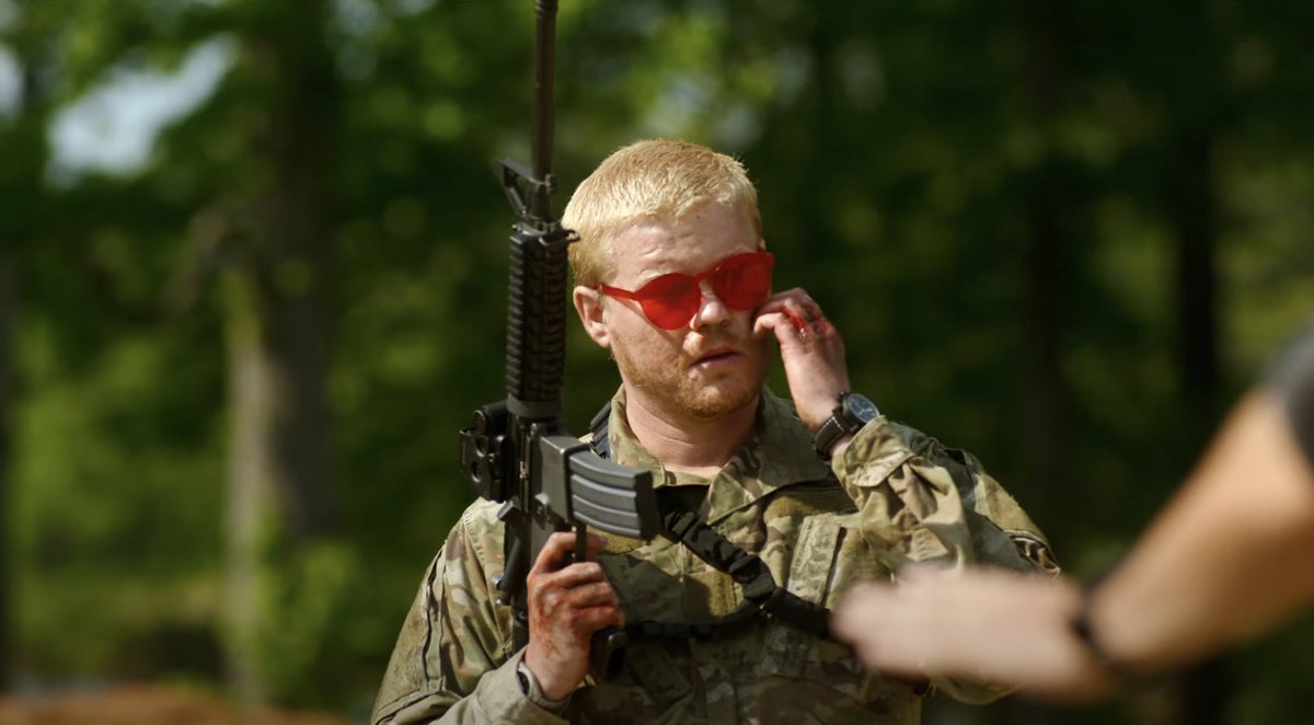 Variety's tweet image. Alex Garland, the director of &quot;Ex Machina&quot; and &quot;Annihilation,&quot; explores war-torn America in the explosive first trailer for #CivilWar, starring Kirsten Dunst.

A24 is releasing the film in theaters and IMAX on April 26. Watch here: variety.com/2023/film/news…