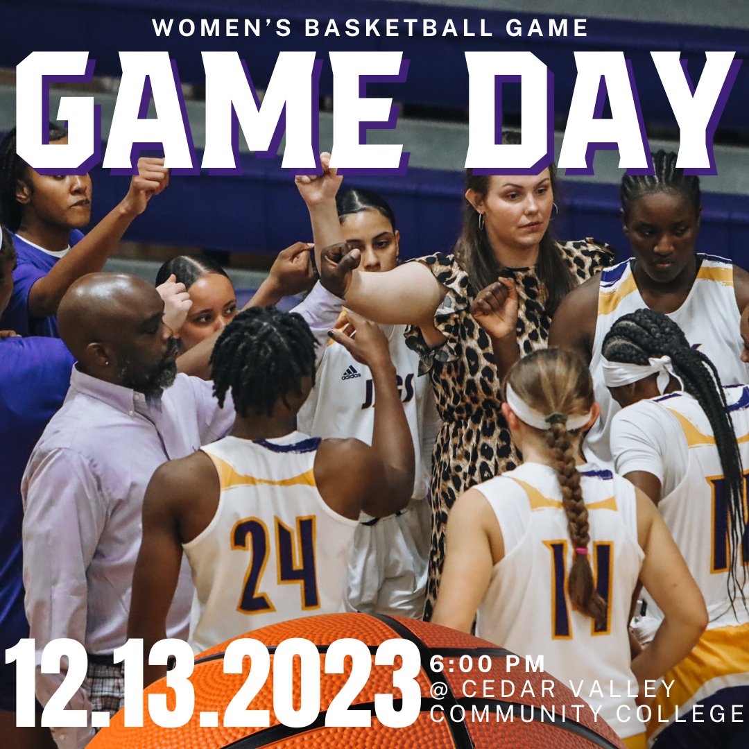 GAME DAY!
📍Cedar Valley Community College
⌚ 6:00 pm
🆚 Cedar Valley Community College