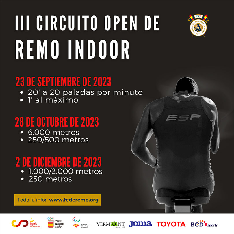 Somos ganadores del III Circuito Open Nacional de Remo Indoor 🏆🇪🇸 tanto en categoría femenina ♀️ como en masculina  ♂️

Gracias por el apoyo a las instituciones y enhorabuena a todos los deportistas participantes y al resto de clubes.
¡Trabajo en equipo! 💪
