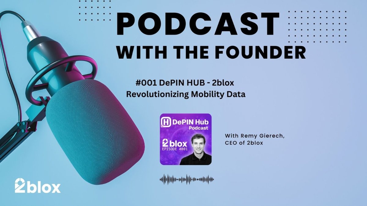 JuiceUp (@juiceup_network) on Twitter photo ποΈ Tune in to this DePIN Hub podcast by <a href="/hotspotty/">DePIN Hub / Hotspotty</a> featuring RΓ©my, the visionary founder of 2blox!
π Check out the conversation as we dive into the mission, innovations, and the future of reshaping urban spaces. Don't miss this out! ποΈ #2blox #DePIN
mtr.cool/iqhvpzzuul ποΈ Tune in to this DePIN Hub podcast by <a href="/hotspotty/">DePIN Hub / Hotspotty</a> featuring RΓ©my, the visionary founder of 2blox!
π Check out the conversation as we dive into the mission, innovations, and the future of reshaping urban spaces. Don't miss this out! ποΈ #2blox #DePIN
mtr.cool/iqhvpzzuul