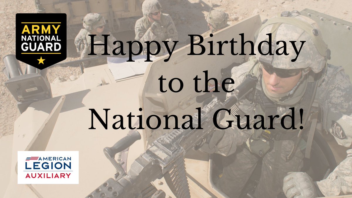 Happy birthday to the National Guard! Read more about the National Guard ➡️ bit.ly/3uIHdOt #NationalGuard