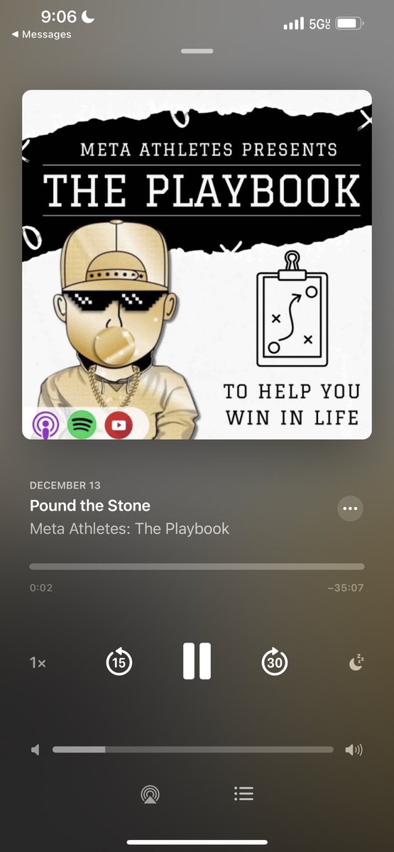 Playing the long game and playing to stay in the game is the mindset likely required to achieve results that seems improbable or unlikely at this moment. 

This is the basis pound the stone concept that it is not the 1 tap that split the stone, but rather the 1,000 taps prior. 👇