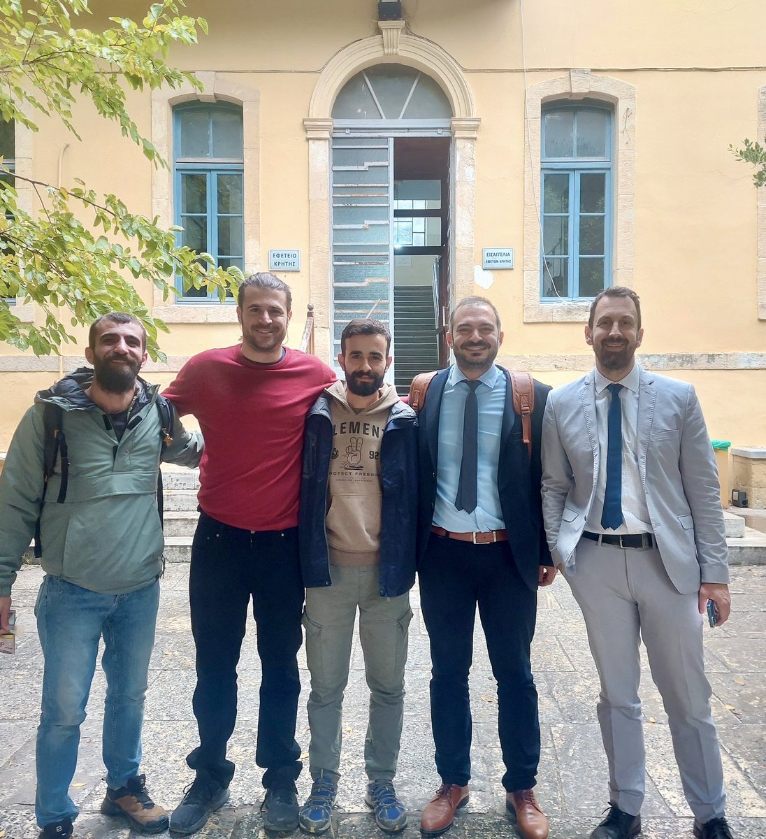 HRLPSamos's tweet photo. ‼️Great victory in Crete: After 2 years in prison, the Appeal Court of Chania found that Greece had no jurisdiction to prosecute Chelik Memet.✊Chelik was arrested in 2021 and accused of smuggling. He was detained since then. In 2022, Chelik was sentenced to 155 years of prison. https://t.co/0McgEGmh1R