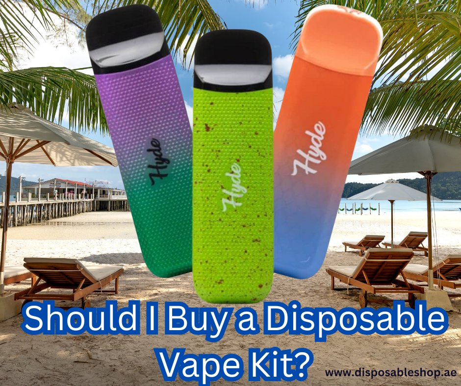 Should I Buy a Disposable Vape Kit?
disposableshop.ae/should-i-buy-a…

#vapedubai #vapeuae #vapeshop #disposablevape #elfbar #tugboat #maskking #tugboatevo #fumoking #stig #nerdbar #vapesbars #podsalt #nexus #vnsn #newvape #vapelife #vapeindubai #vapedubaiking