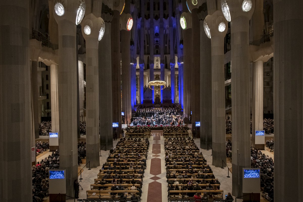 La Sagrada Família (@sagradafamilia) on Twitter photo EN_ Tomorrow at 7:00 pm, the Basilica will fill with music and Christmas spirit with the traditional Christmas Concert.
Stream it here: sagradafamilia.org/en/livestreams
<a href="/cormadrigal/">Cor Madrigal</a>
<a href="/AgrCorMadrigal/">Agrupació Cor Madrigal</a>
<a href="/OSValles/">Simfònica del Vallès (OSV)</a>
<a href="/joansegui_org/">Joan Seguí Mercadal</a>
<a href="/perelluis_/">Pere Lluís Biosca</a>
<a href="/CorAlbada/">Cor Albada</a>
<a href="/CorAriadnaACM/">Cor Ariadna ACM</a> EN_ Tomorrow at 7:00 pm, the Basilica will fill with music and Christmas spirit with the traditional Christmas Concert.
Stream it here: sagradafamilia.org/en/livestreams
<a href="/cormadrigal/">Cor Madrigal</a>
<a href="/AgrCorMadrigal/">Agrupació Cor Madrigal</a>
<a href="/OSValles/">Simfònica del Vallès (OSV)</a>
<a href="/joansegui_org/">Joan Seguí Mercadal</a>
<a href="/perelluis_/">Pere Lluís Biosca</a>
<a href="/CorAlbada/">Cor Albada</a>
<a href="/CorAriadnaACM/">Cor Ariadna ACM</a>