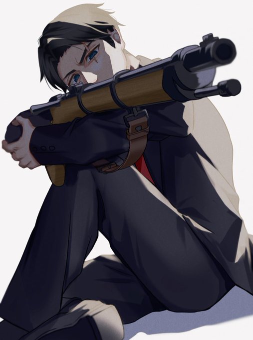 「black suit weapon」 illustration images(Latest)