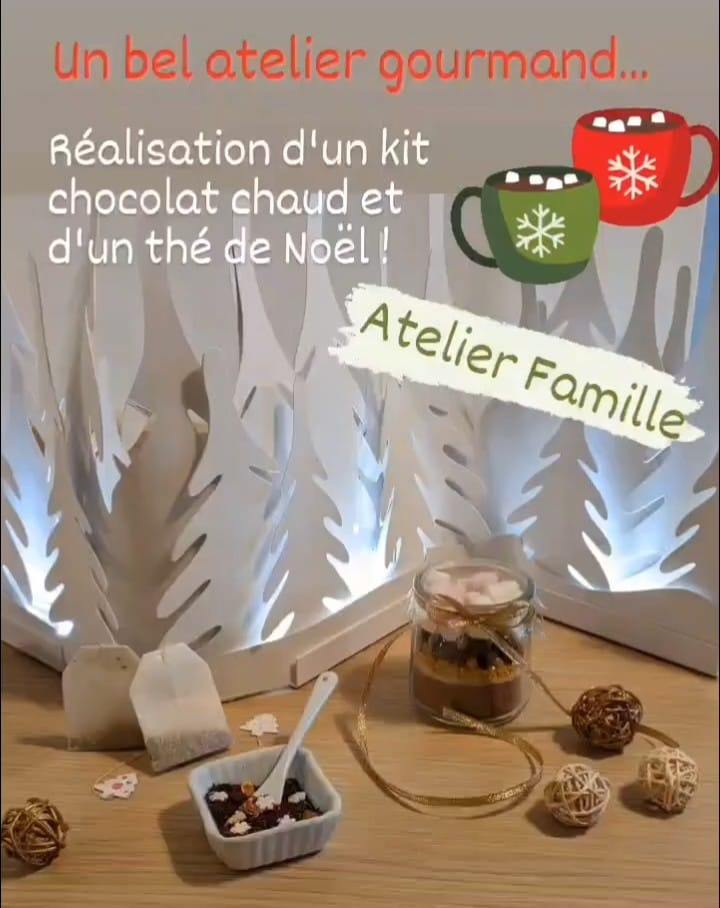 AggloVGP's tweet image. ℹ️Les prochains ateliers de notre #DéfiZéroDéchet proposés en décembre : 

🎄☕ Mercredi 13/12 - Atelier Gourmand parent/enfant : Fabrication d’un KIT chocolat chaud et thé de noël. Idéal pour offrir au pied du sapin ! 

🧼Samedi 16/12 - Atelier Mes produits ménagers 

THREAD 1/2