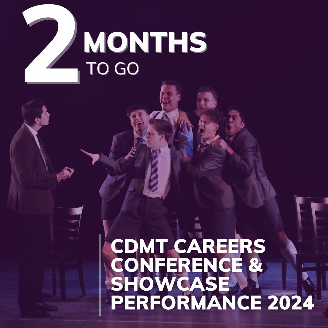 CDMTorg's tweet image. Two Months to go!
Come along to the the CDMT Careers Conference &amp;amp; Showcase Performance 2024. Taking place at the Liverpool Institute for Performing Arts (LIPA) on the 11th of February!