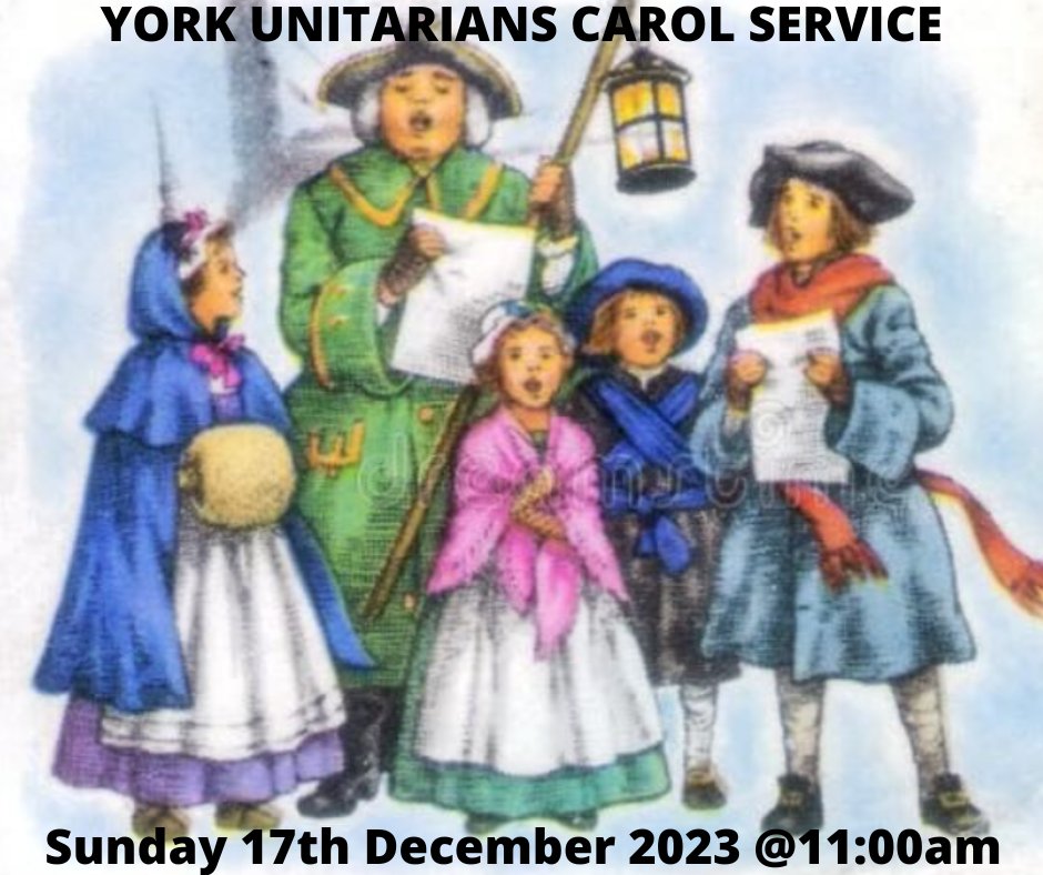 York Unitarians Carol Service is this Sunday at 11am
#CarolSingers #Christmas2023 #York