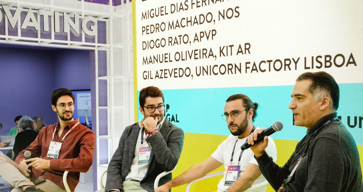 At Web Summit 2023, KIT-AR’s CEO Manuel Fradinho Oliveira joined <a href="/PwC/">PwC</a>, NOS SGPS and the @Unicornflisboa to present the upcoming #Lisbon’s #XR Hub: nos.pt/en/business/op…

As a #XR and #manufacturing #startup with offices in Lisbon, we can’t wait for this push!