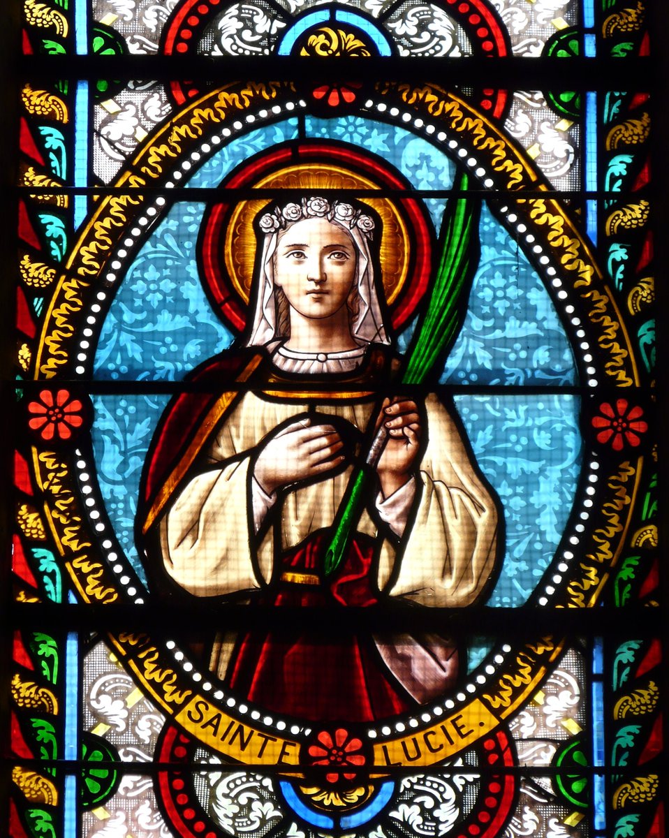 Today we celebrate the Feast Day of St Lucy. Happy Feast Day @St Lucy's Abronhill Why not let us know how you are celebrating today?