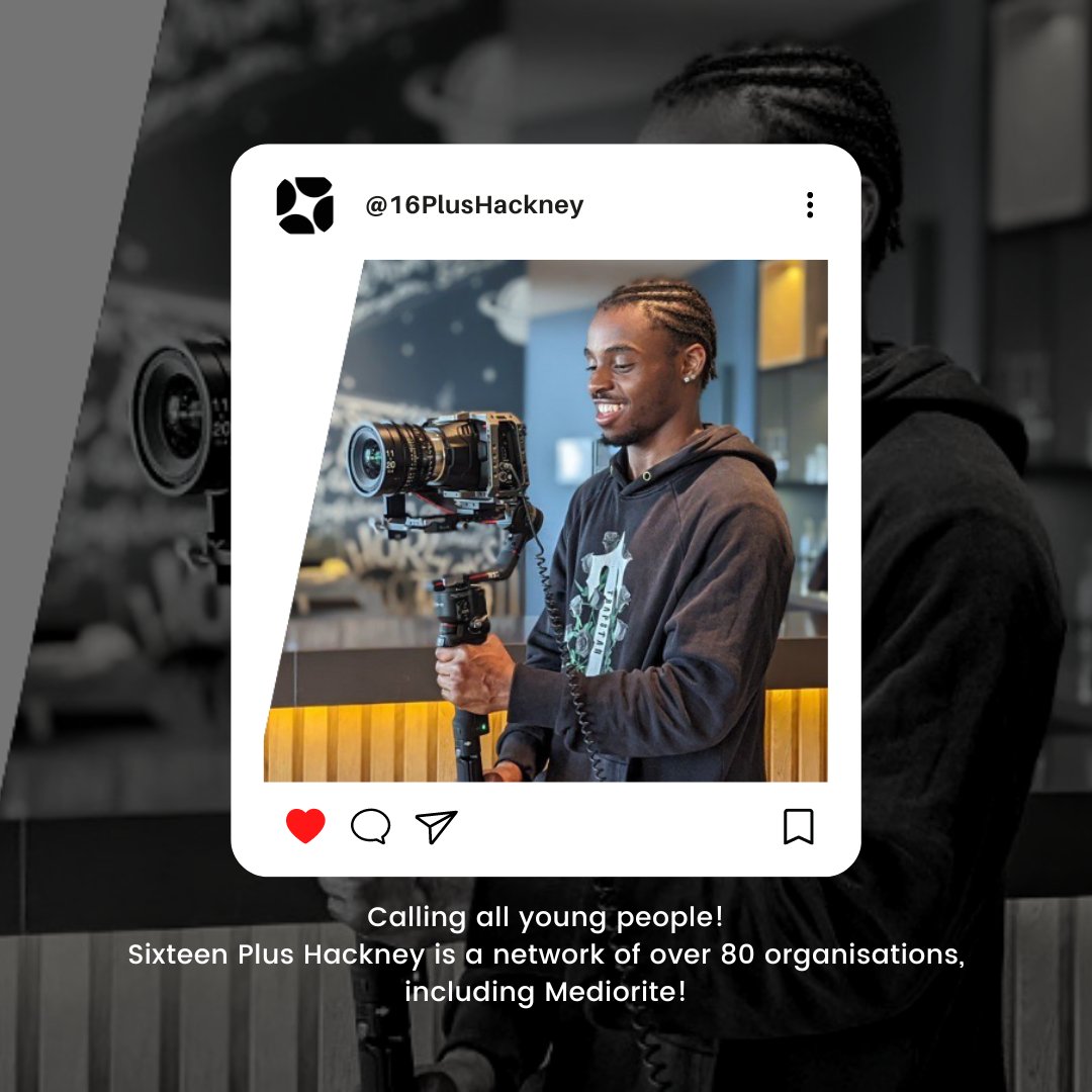 @mediorite work with a diverse range of young people who are facing barriers to employment to develop their skills and increase their knowledge of the creative industries.🎥#YourFutureYourWay