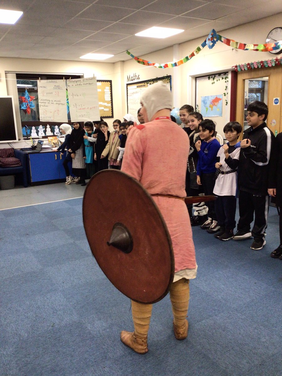 Year 5 are fully immersed into their Viking workshop this morning. We have a day full of enriching activities! #enrichment #rmpaHistory