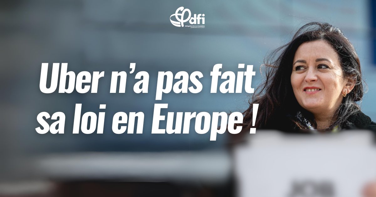 ￼ 🔴⚡ ￼￼ VICTOIRE !
Après 4 ans de bataille et des mois de négociations, la victoire a été remportée ce matin lors de la dernière négociation sur la directive de plateforme !

Uber 0 - @leilachaibi & travailleurs 1 
#DontLetUberMakeTheLaw

👉 A LIRE : d-fi.lafranceinsoumise.fr/2023/12/13/ube…