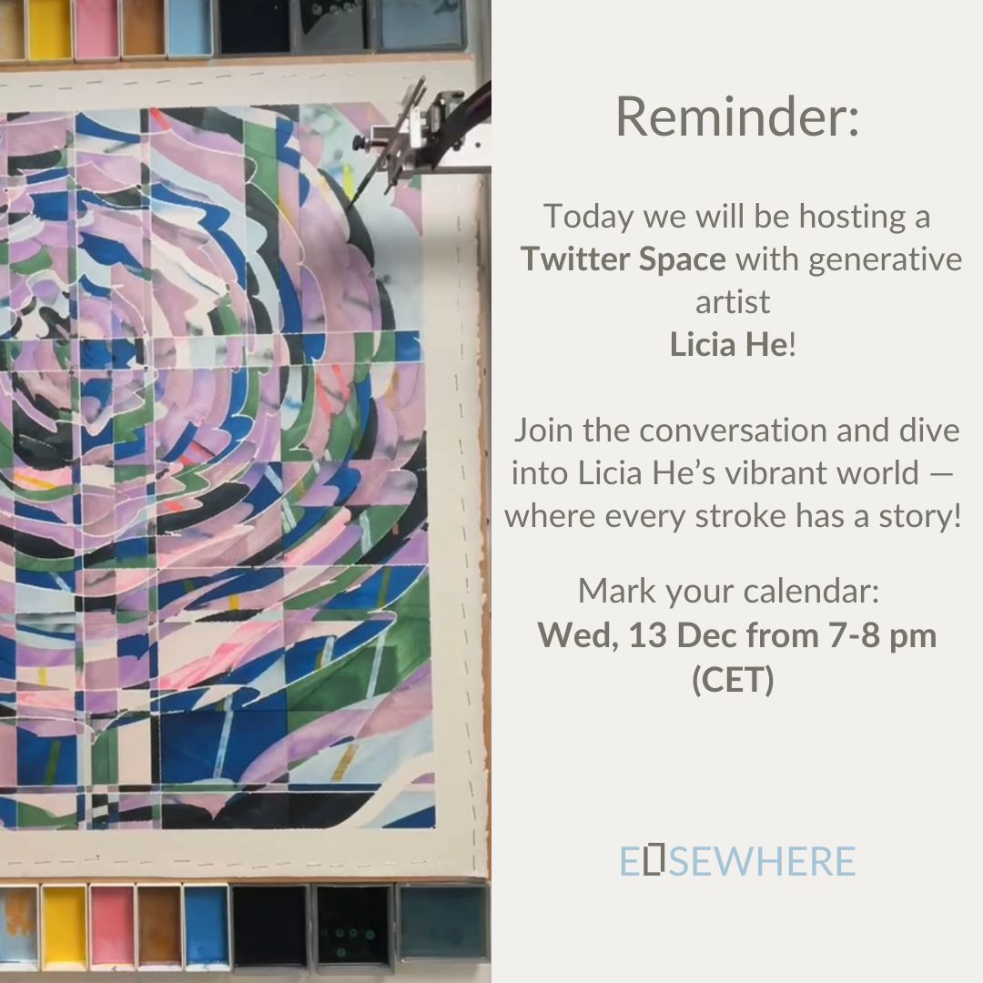 Today is the day! Excited for you all to join us and <a href="/Licia_He/">Licia He</a>. Make sure to set a reminder using the following link 🔗: x.com/i/spaces/1YpKk…