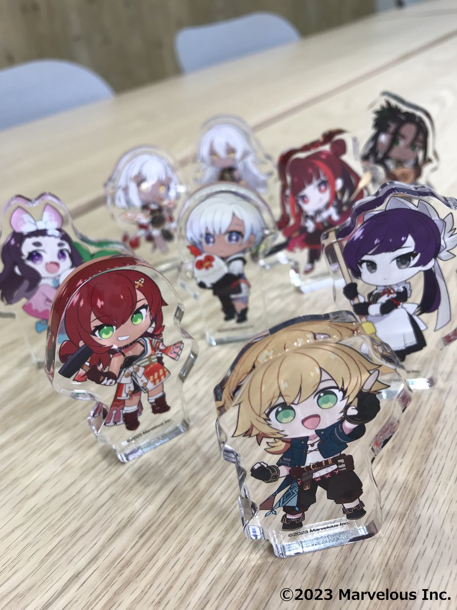 ＼『FREDERICA（フレデリカ）』ゲマくじ販売中！／

ゲーマーズさんから景品のサンプルが届きました🎁
開発チームで人気なのが、B賞のアクリルブロック！
自立するキャラクターがかわいいです✨

ほかにも素敵なグッズが盛りだくさんです！ぜひチェックしてみてください👀
gamers.co.jp/corner/cc/gema…