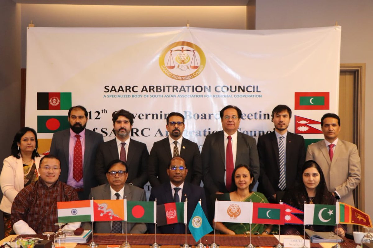 The Twelfth Governing Board Meeting of the SAARC Arbitration Council was held in Thimphu, Bhutan on 04-05 December 2023