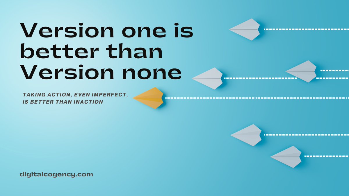 DCogency's tweet image. Remember, in the journey of progress, version one is always a milestone worth celebrating. 

It&apos;s a step forward, a canvas to iterate upon, and a testament to growth. 

Embrace the process, for version one is where the magic begins! #versionone #GTAOnline #Apple #DigitalCogency