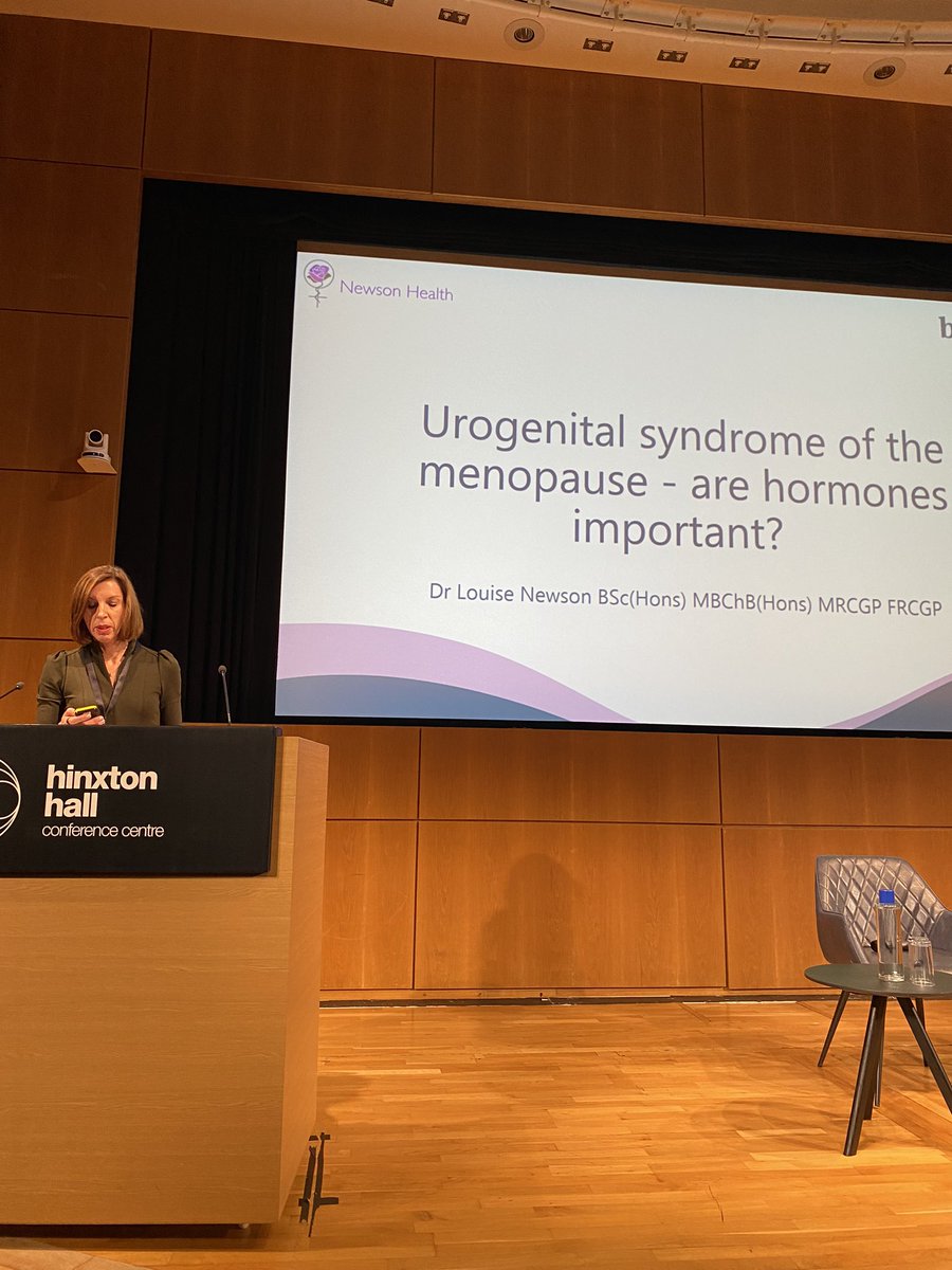 Thank you so much Louise for coming to speak at the FNUU section meeting. Urologists treating women need to know about this important topic! @BAUSurology @drlouisenewson