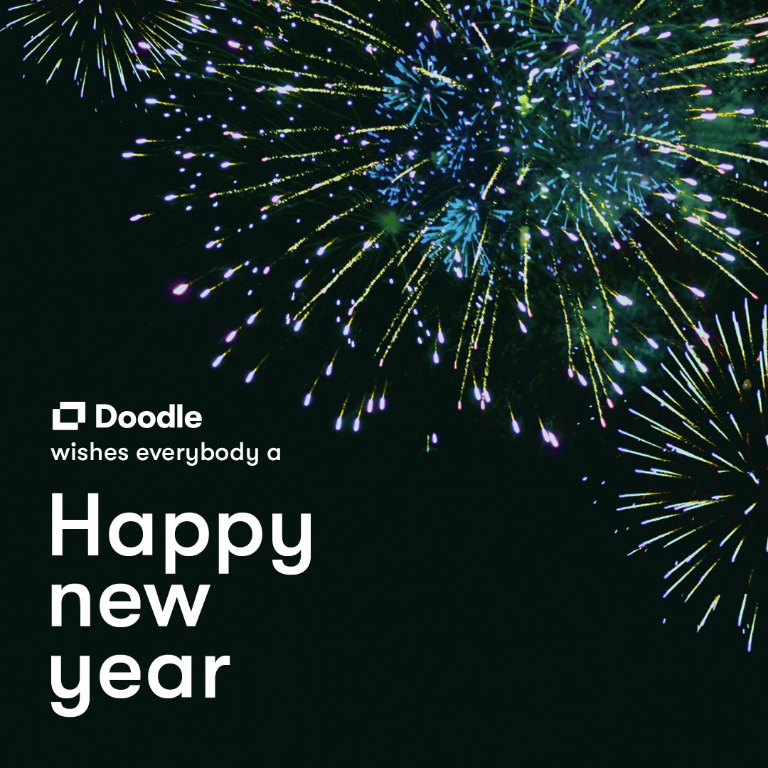 Wishing everybody a fantastic New Year filled with joy, growth, and shared successes 🚀💙 Cheers to an amazing 2024! With love, The Doodle Team 🎨💻