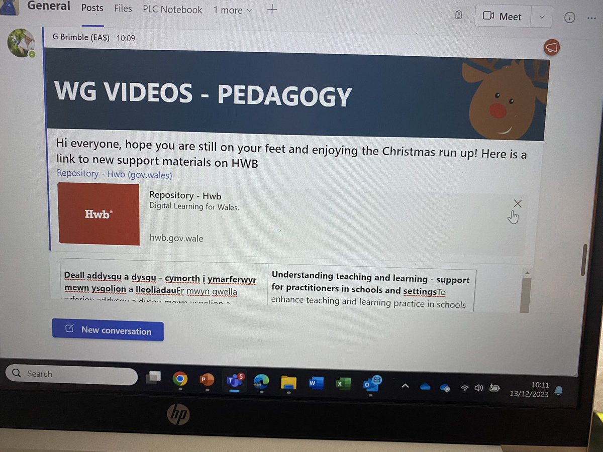 New WG video resources uploaded to the Teams space #EffectivePedagogy #ResponsivePlanning #Cynefin #ReflectivePractice
#LooseParts
#SymbolicRepresentation