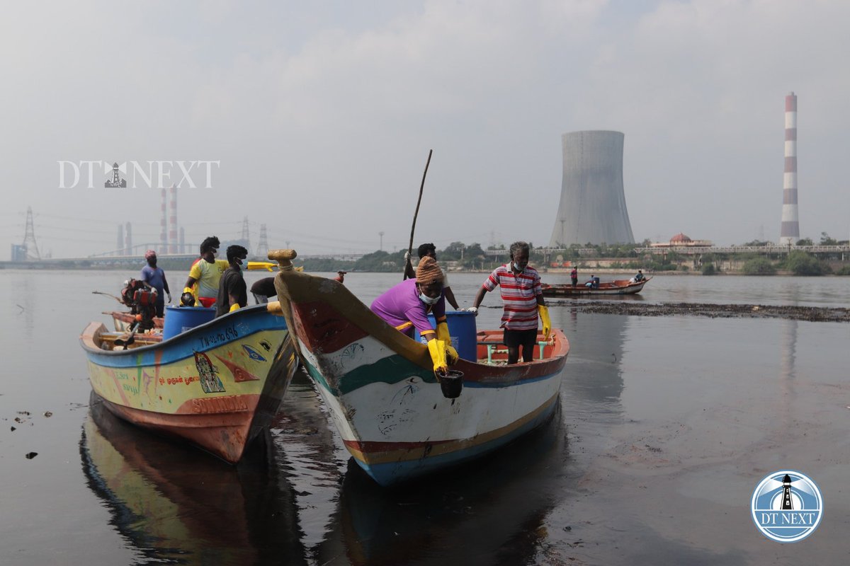 Thread (3/3)

#Ennore #EnnoreOilSpill #ChennaiOilSpill #OilPollution #EnnoreCreek #Fishermen #ChennaiFishermen #CleanUp #Chennai #ChennaiCity