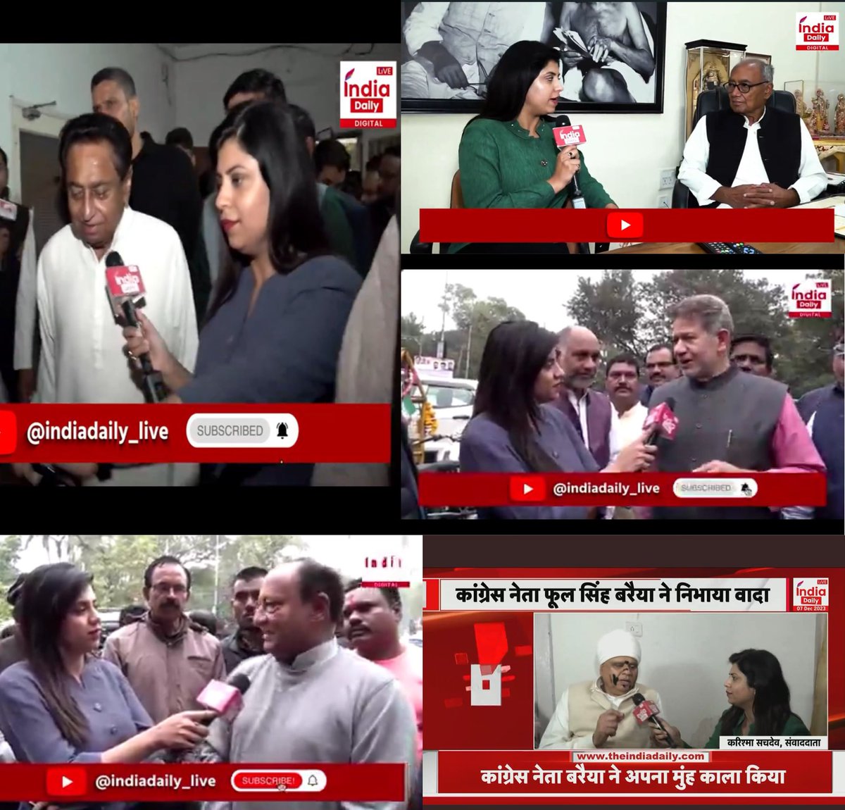 suchdevkarishma's tweet image. बेहद शानदार सफर रहा 
मध्यप्रदेश अजब है , सबसे गजब है ✨
@ShamsherSLive sir शुक्रिया ये ज़िम्मेदारी देने के लिये…
#MPElections #MPCM #MadhyaPradeshAssemblyElections #IndiaDailyLive